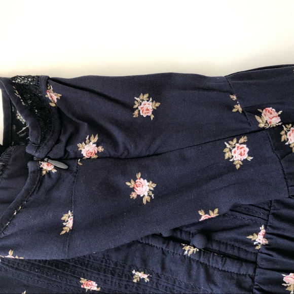 Abercrombie & Fitch Summer Dress Floral Sz xs - Picture 6 of 11